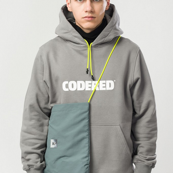 1Сумка CODERED авоська Tote Cord Серо-Зеленый