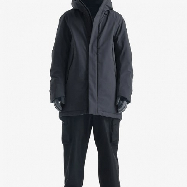 Куртка KRAKATAU Qm483-2 технологичная парка, DSUP, тёмно-серый
