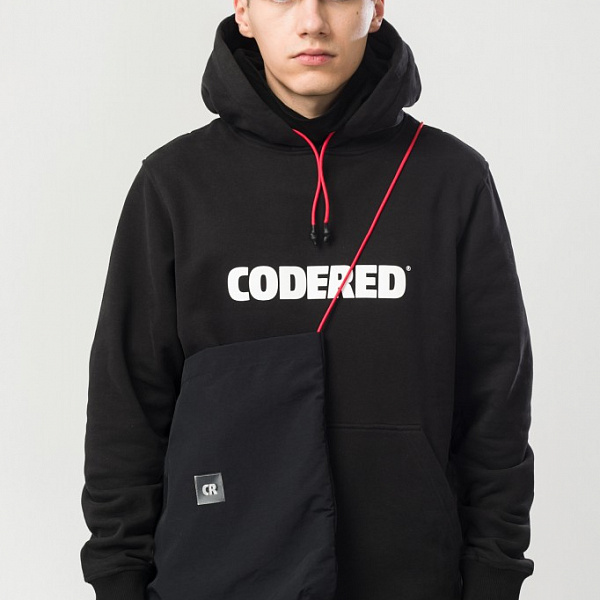 1Сумка CODERED авоська Tote Cord Черный