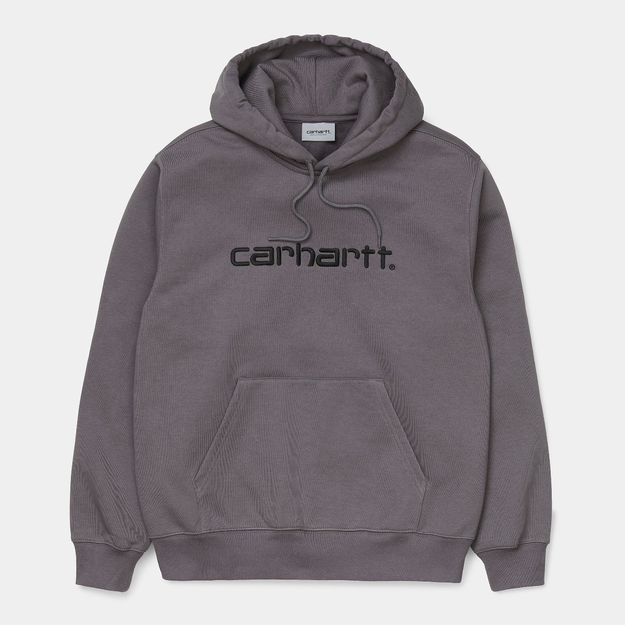 Толстовка CARHARTT WIP с капюшоном Hooded Carhartt Sweatshirt HUSKY / BLACK