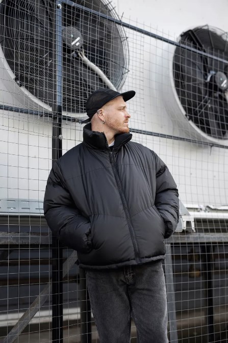 Пуховик DISLABEL D2 Черный