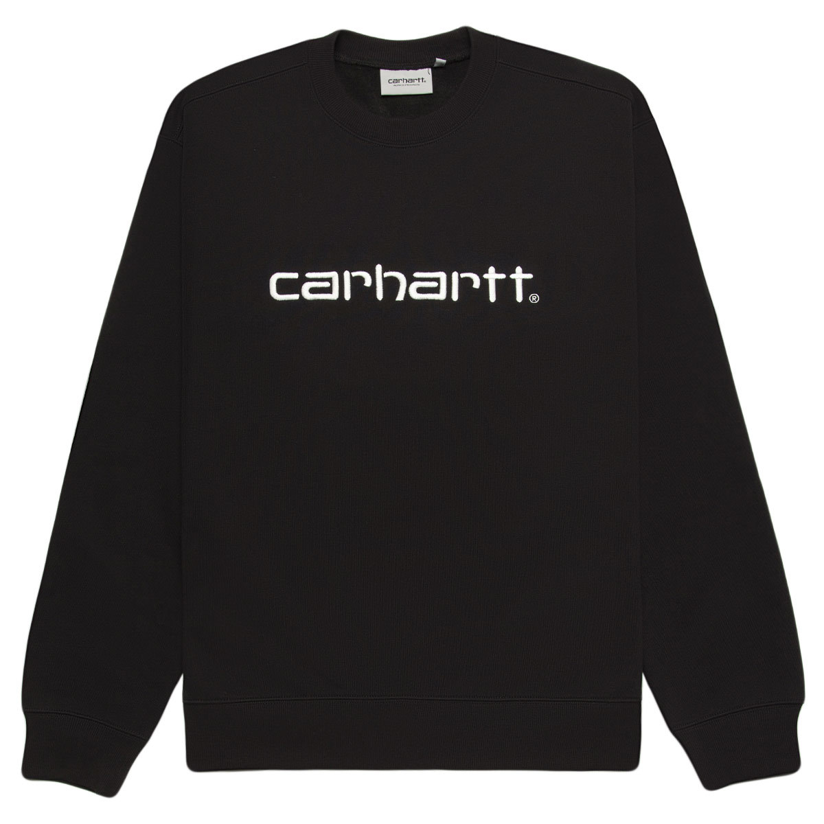Свитшот CARHARTT WIP Carhartt Sweatshirt BLACK / WHITE