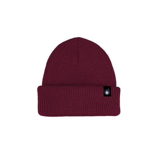 Шапка КРЕПОСТЬ "Beanie" вишня