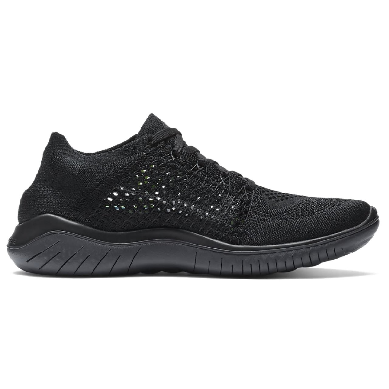 Спортивная обувь w Nike Free RN Flyknit 2018 black/anthracite