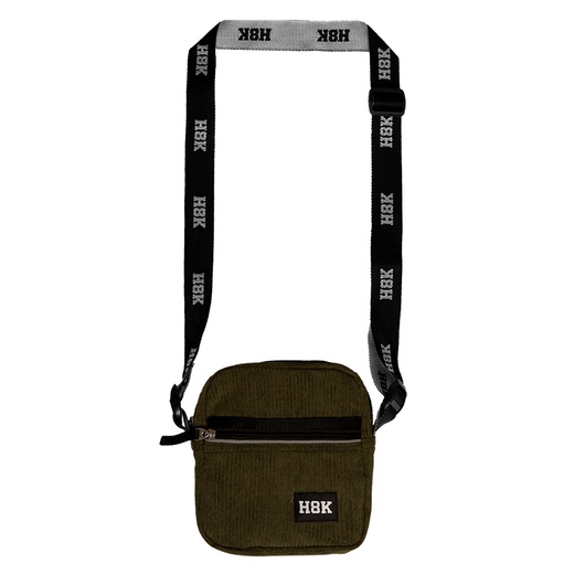 Сумка мессенджер HOOK «Вельвет» Смол зеленый