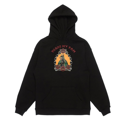 Худи STEAL CHILL "Пантера" черный