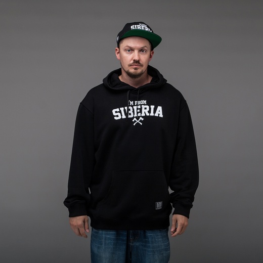 Толстовка I'AM FROM SIBERIA "Classic" черный