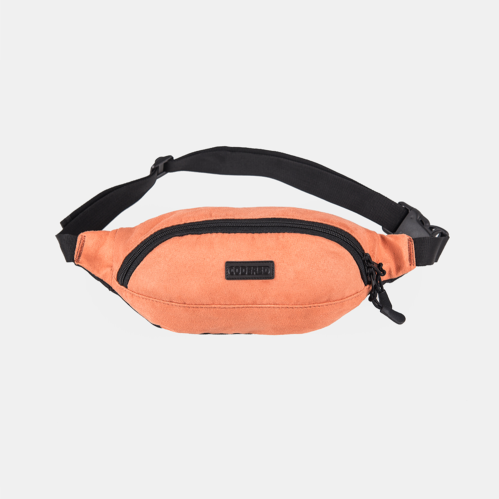 CODERED. сумка поясная CODERED Hip Bag Коралл Т.исск.Замша CR850. 