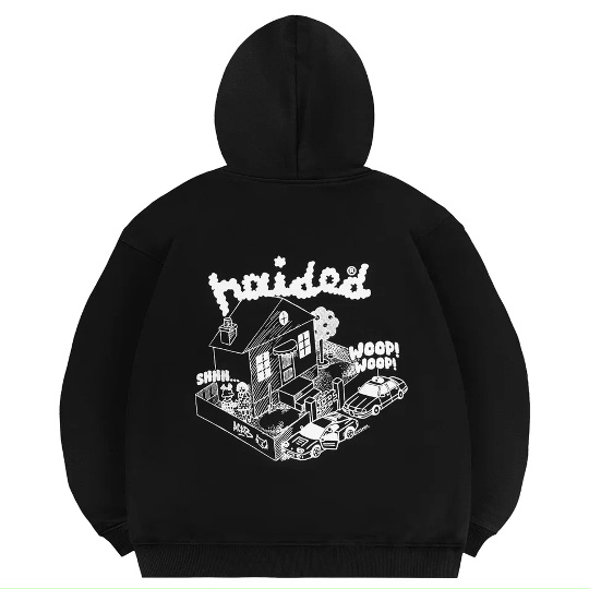 Худи HAIDED "GETAWAY" black