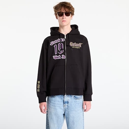 Худи CARHARTT WIP Hooded Dual Sweat Jacket BLACK