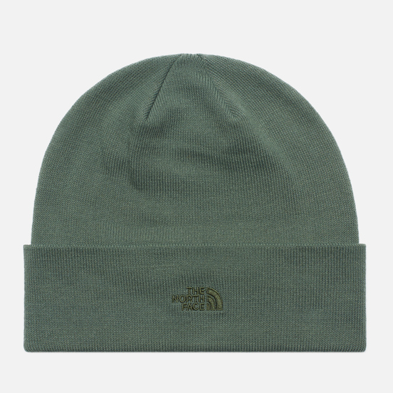 Шапка THE NORTH FACE EMB LOGO BEANIE зеленый