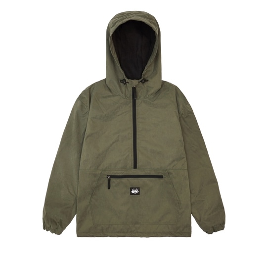 Анорак HOOK "Лого" Флис хаки