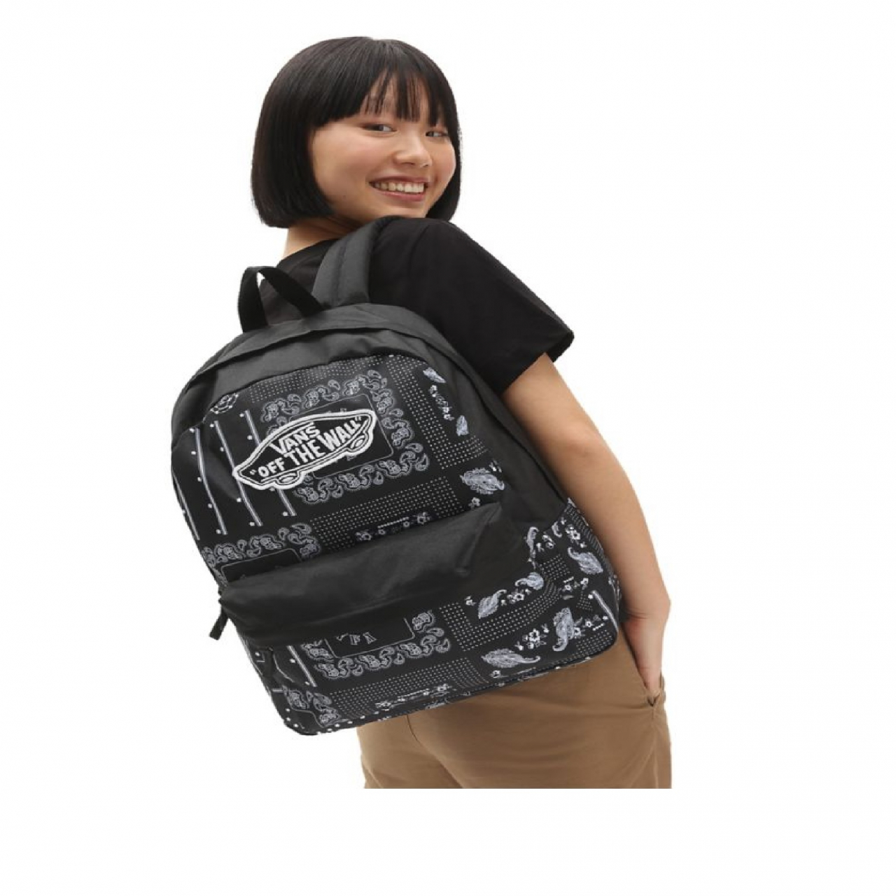 Vans on sale bandana backpack