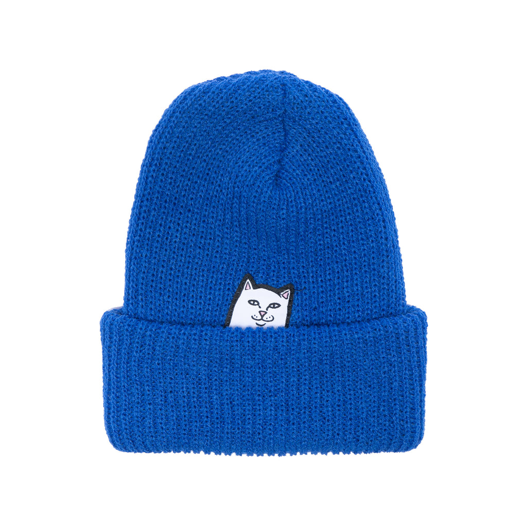 blue beanie