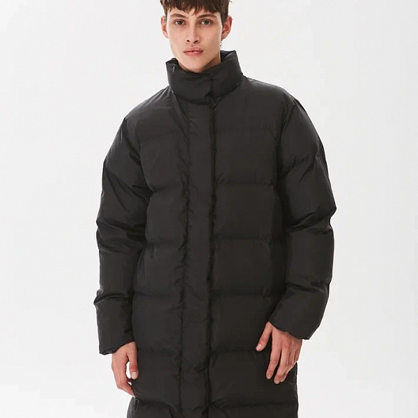 Пуховик удлиненный ZIQ & YONI PUFF BLACK