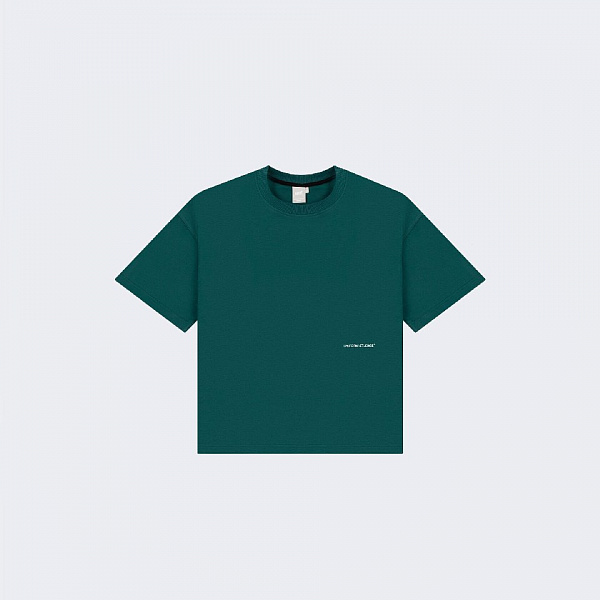 Футболка UNIFORM Boxy зеленый