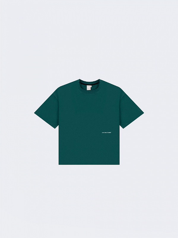 Футболка UNIFORM Boxy зеленый