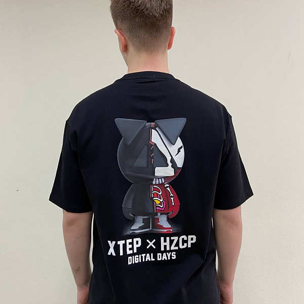 Футболка XTEP BLACK01 Чёрный