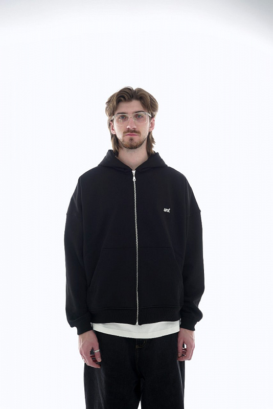 Худи UNIFORM Heavy Zip unf. черный