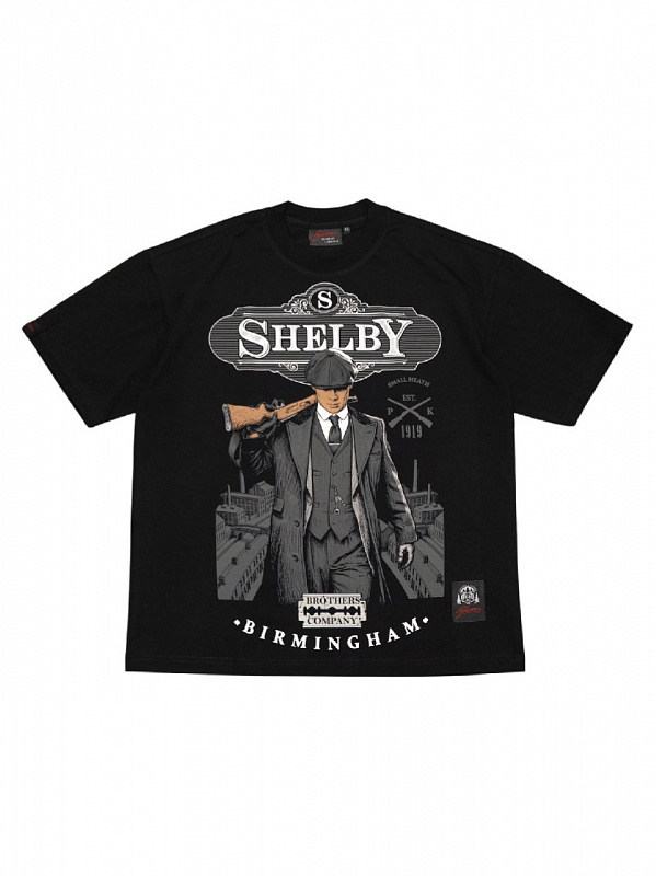 Футболка ЯРОСТЬ "Shelby" черный