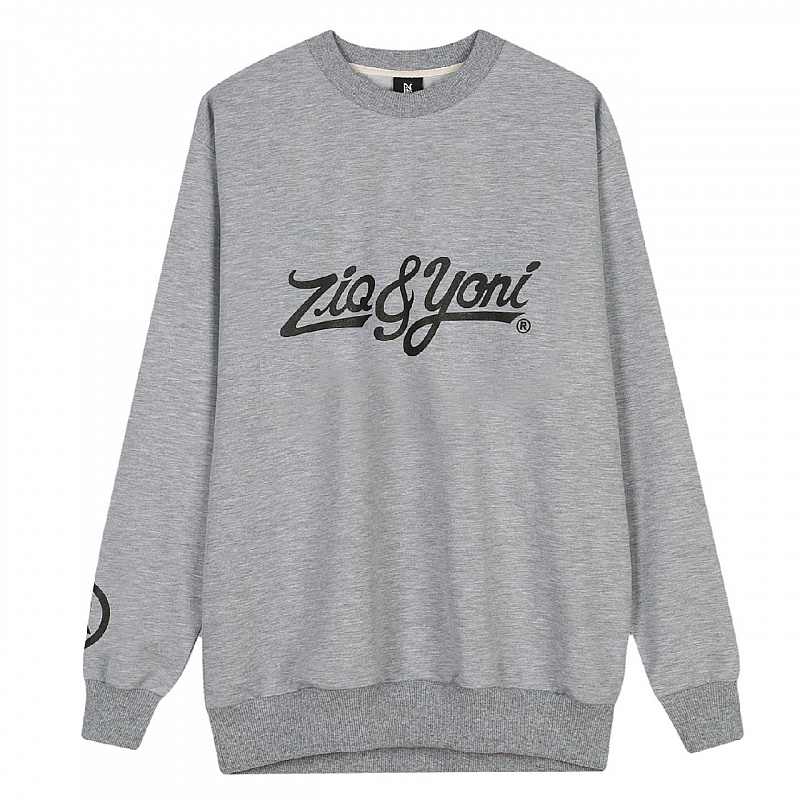 Свитшот ZIQ & YONI SW-ZNYLOGOSS17-HGREY