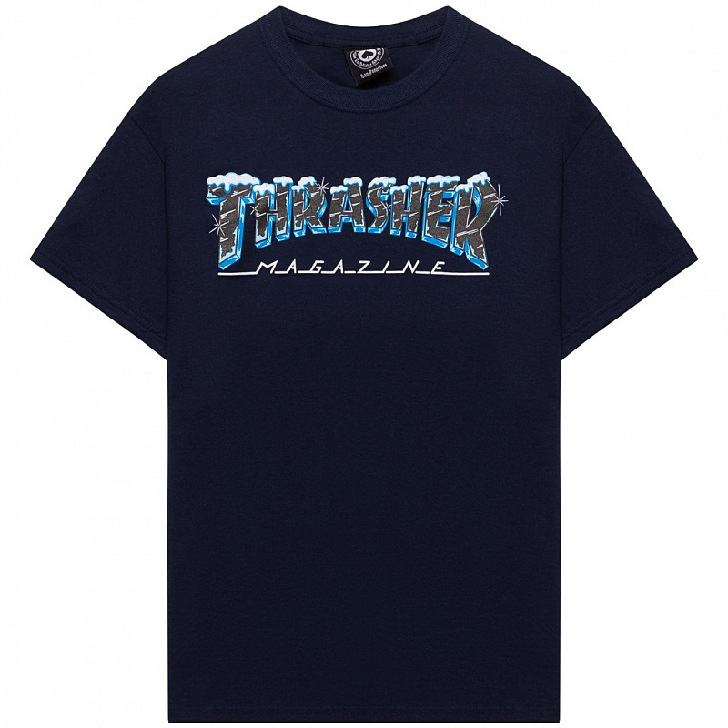 Футболка THRASHER "Black Ice" Navy