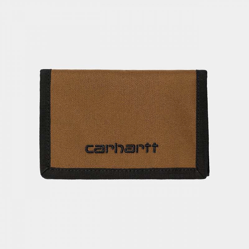Кошелек CARHARTT WIP Payton Wallet HAMILTON BROWN / BLACK