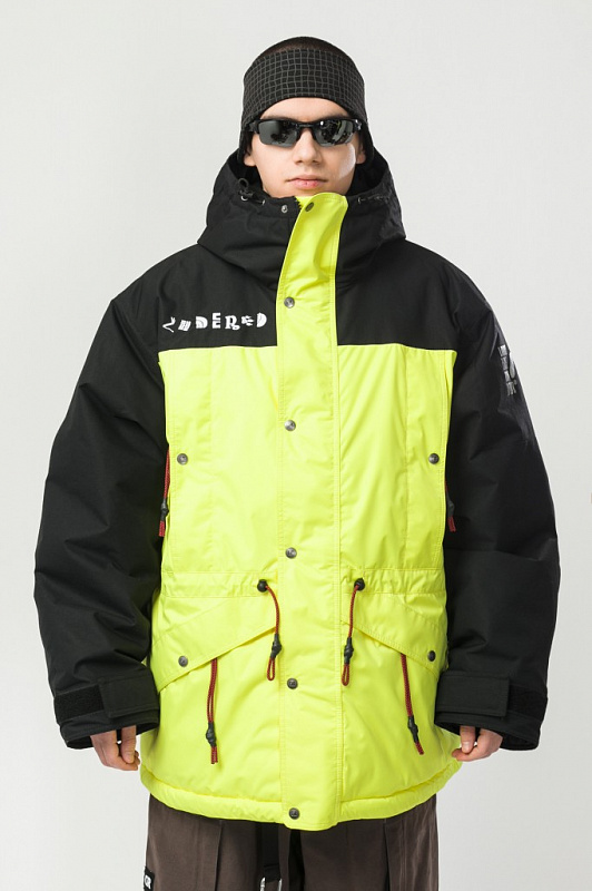 Парка CODERED утепленная Legacy Winter Черный/Желтый Яркий