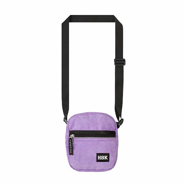 Сумка мессенджер HOOK «Вельвет» смол фиолетовый