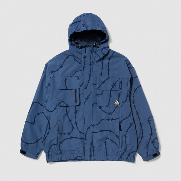 Куртка HUF RESERVOIR JACKET OIL BLUE