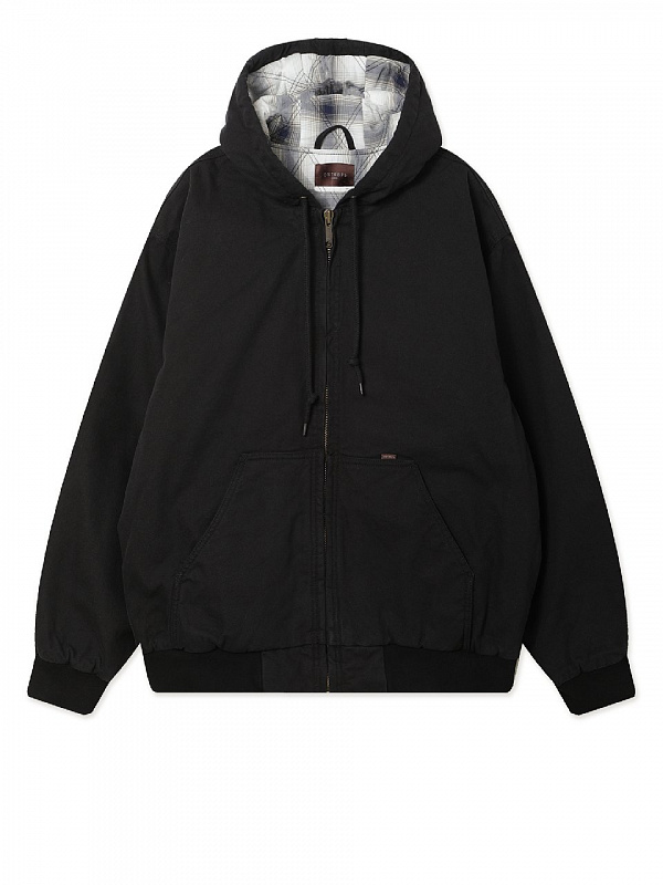 Куртка ОКТЯБРЬ HOODED WORK JACKET BLACK