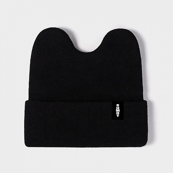 Шапка SHMOT “EARS”, черный