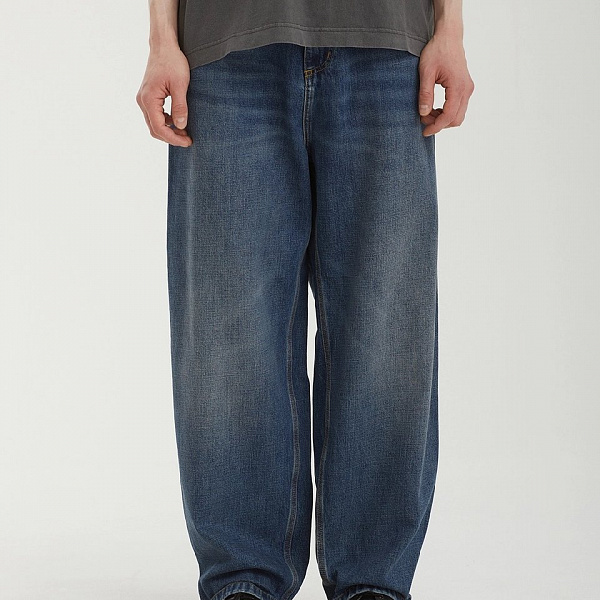 Джинсы CARHARTT WIP (Loose fit) OG Single Knee Pant BLUE (DARK USED WASH)