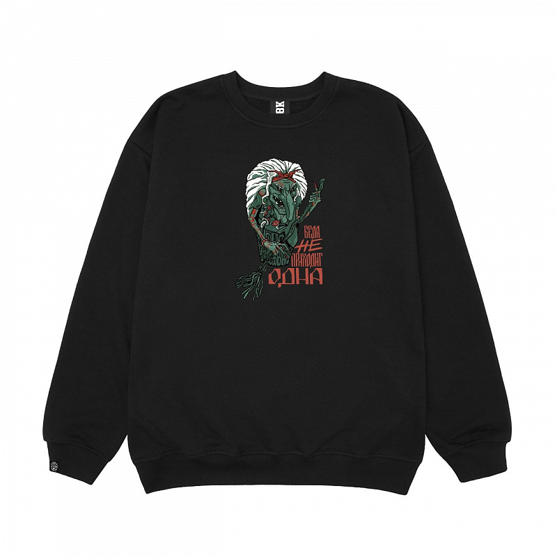 Свитшот HOOK «Яга» черный