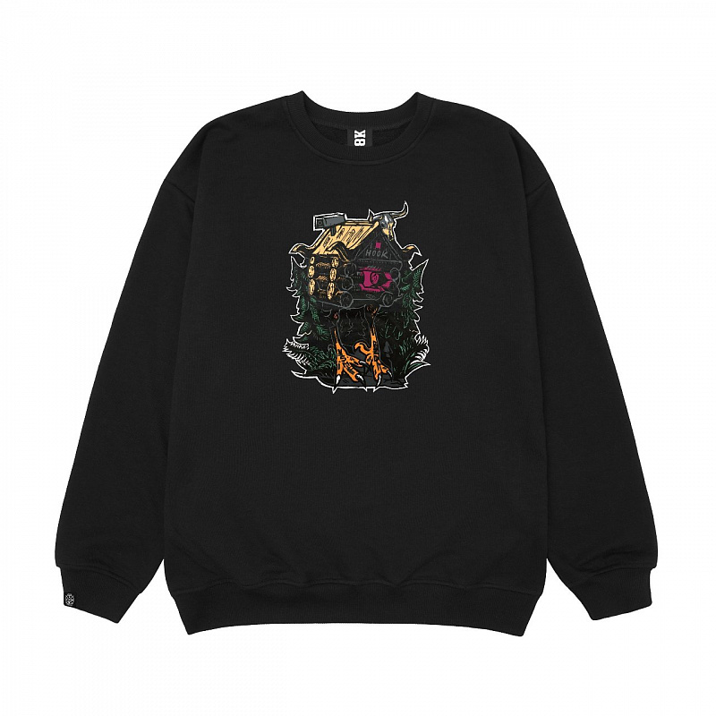 Свитшот HOOK «Изба» черный