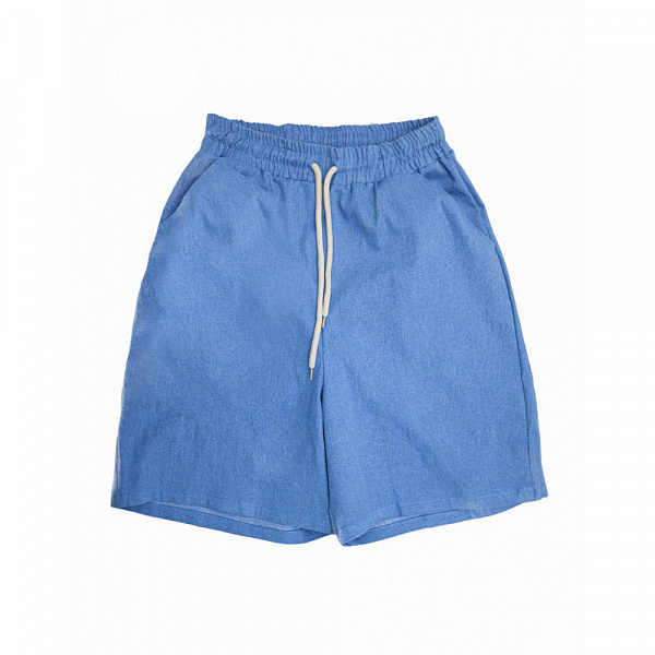 Шорты БИЧ Семейные Джинсовый Голубой