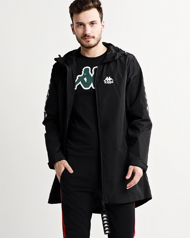 Ветровка мужская Kappa Men's windbreaker чёрный