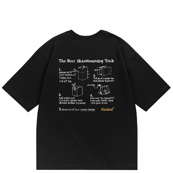 Футболка HAIDED BEST TRICK HW black