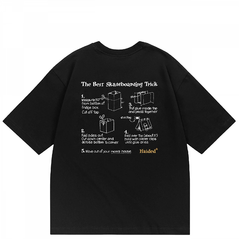 Футболка HAIDED BEST TRICK HW black