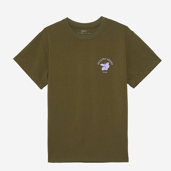 Футболка МЕЧ HERBS Army Green Тёмный Хаки