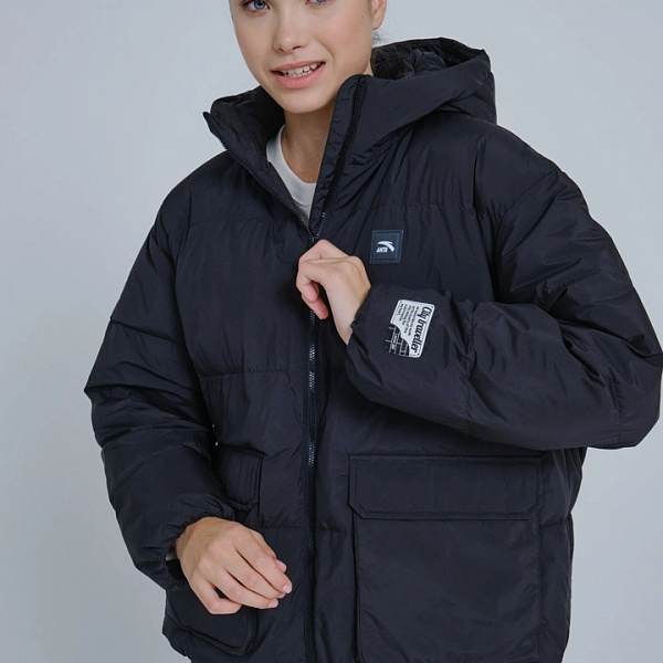 Пуховик женский ANTA Black Черный