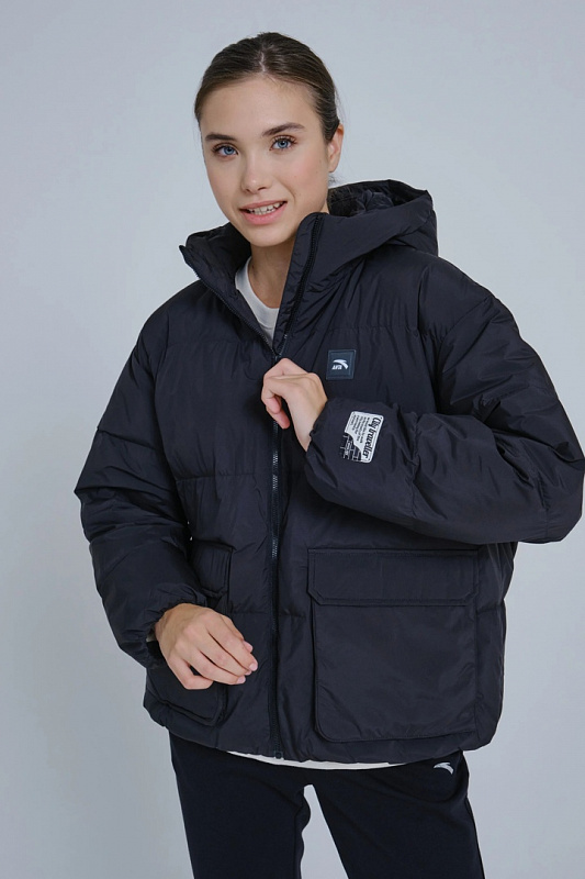 Пуховик женский ANTA Black Черный