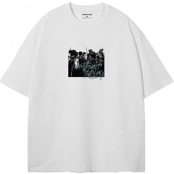 Футболка HEARTLAND STREET WHITE 190G