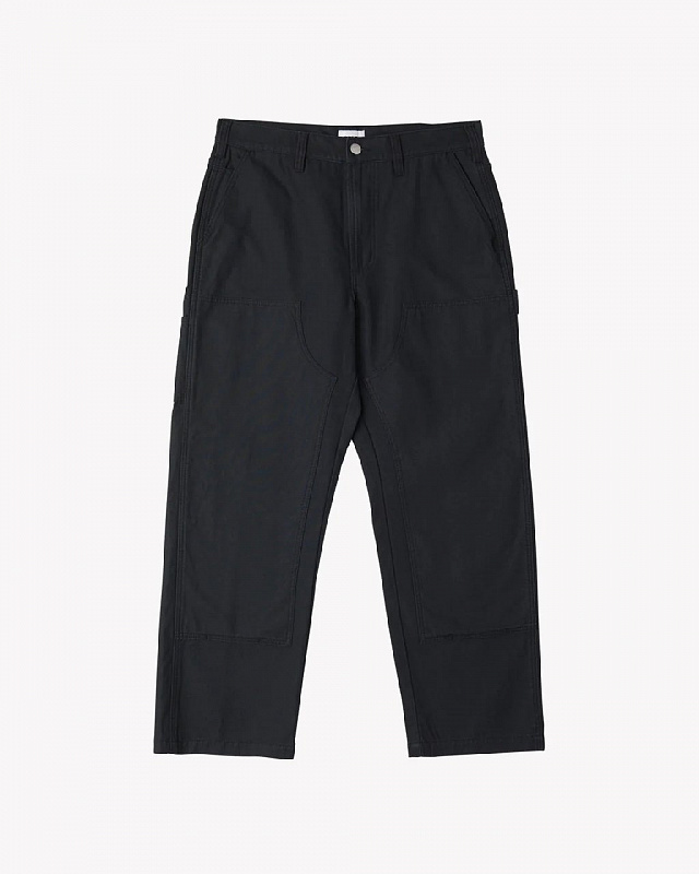 Брюки OBEY BIG TIMER TWILL DOUBLE KNEE CARPENTER PANT BLACK