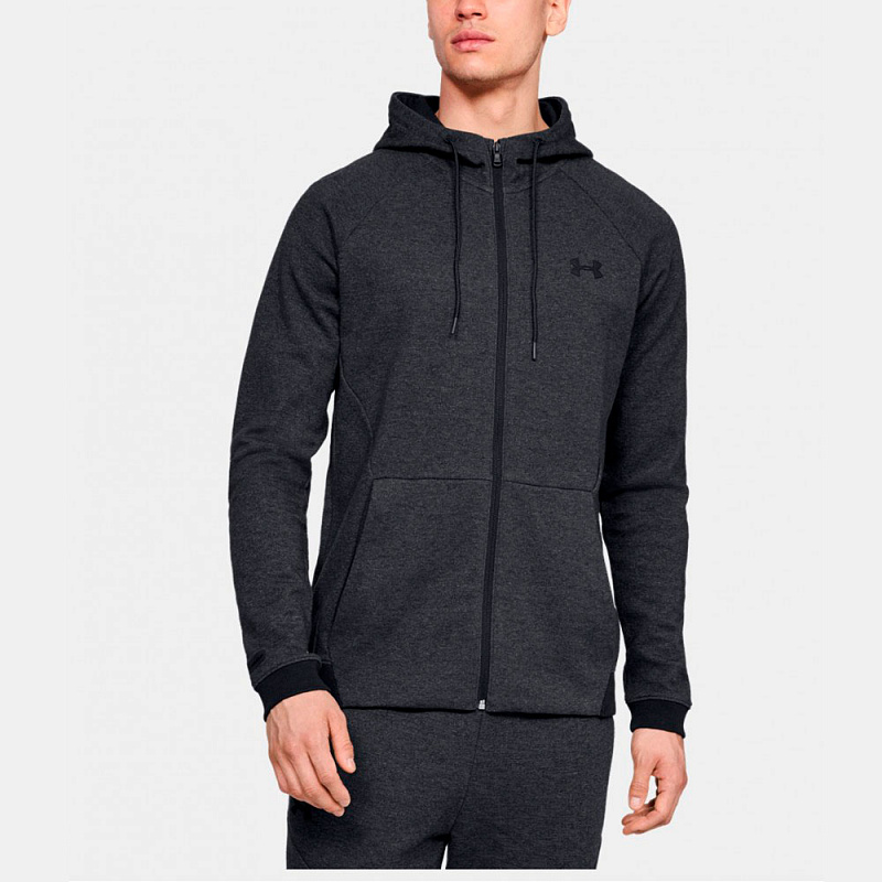 Толстовка m Under Armour UNSTOPPABLE 2X KNIT FZ black / black / black