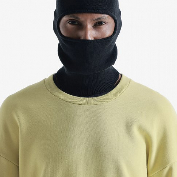 Балаклава KRAKATAU Pu78-1 хлопковая, чёрный