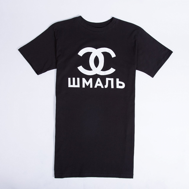 Футболка РУСТЬЮЛ "ШМАЛЬ" Черная R113