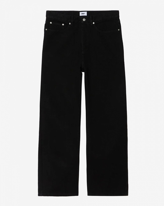 Джинсы OBEY CLASSIC BAGGY DENIM (Baggy fit) RINSE BLACK