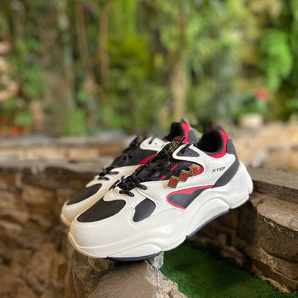 Кроссовки XTEP Casual Shoes Canvas White/Black белый