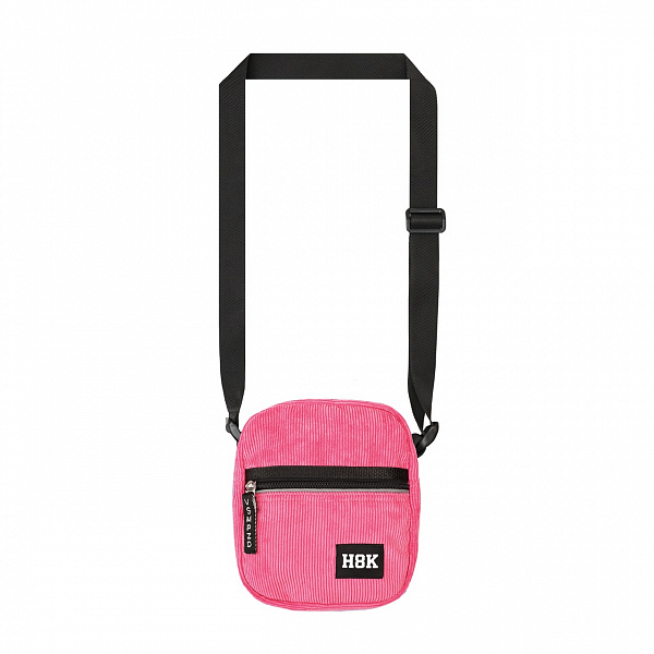 Сумка мессенджер HOOK «Вельвет» Смол розовый